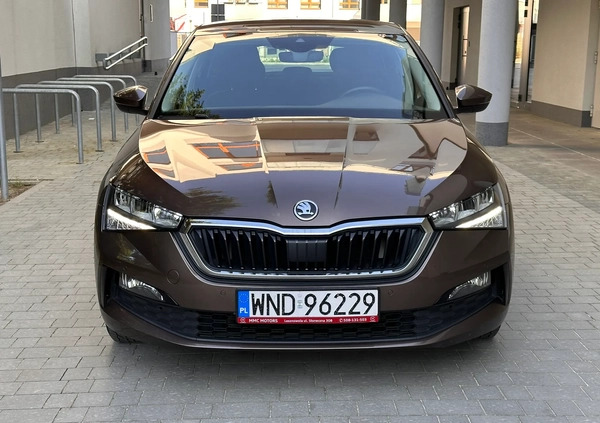 Skoda Scala cena 79800 przebieg: 87553, rok produkcji 2021 z Krapkowice małe 232